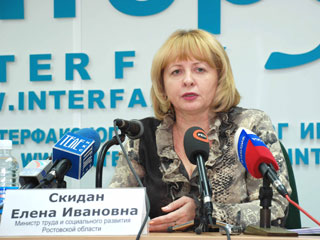Елена Скидан, министр труда и социального развития Ростовской области